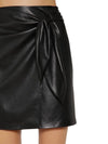 Iowa Faux Leather Skirt - TownHouse Work/Shop