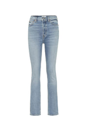 High Rise Ankle Crop Jeans RE/DONE 